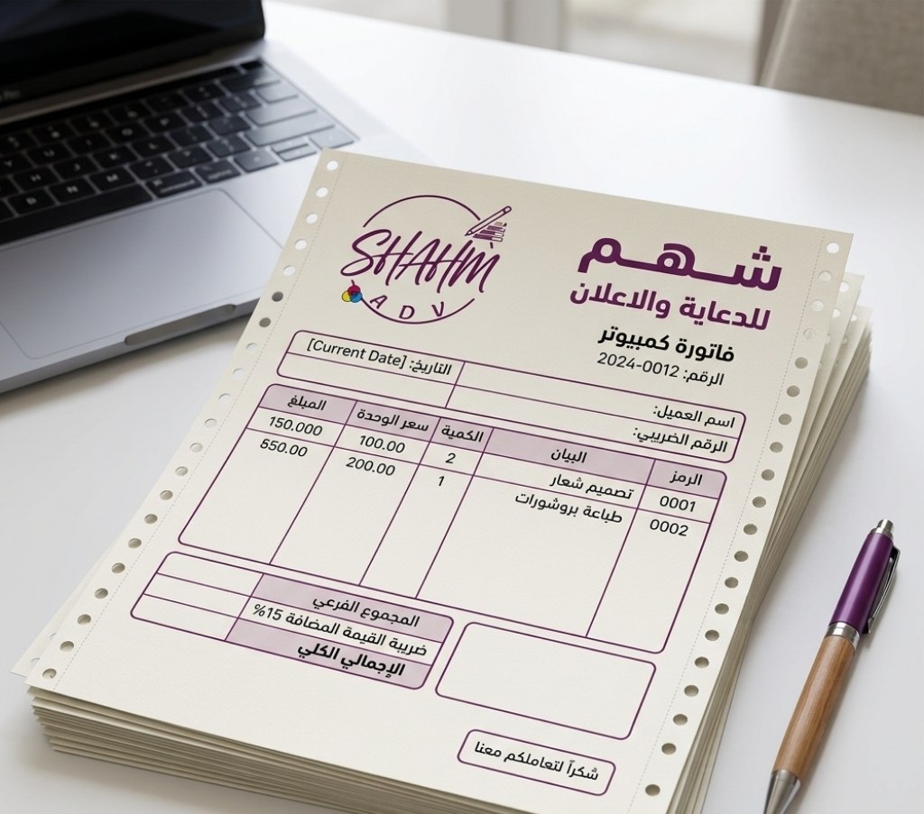 فواتير كومبيوتر