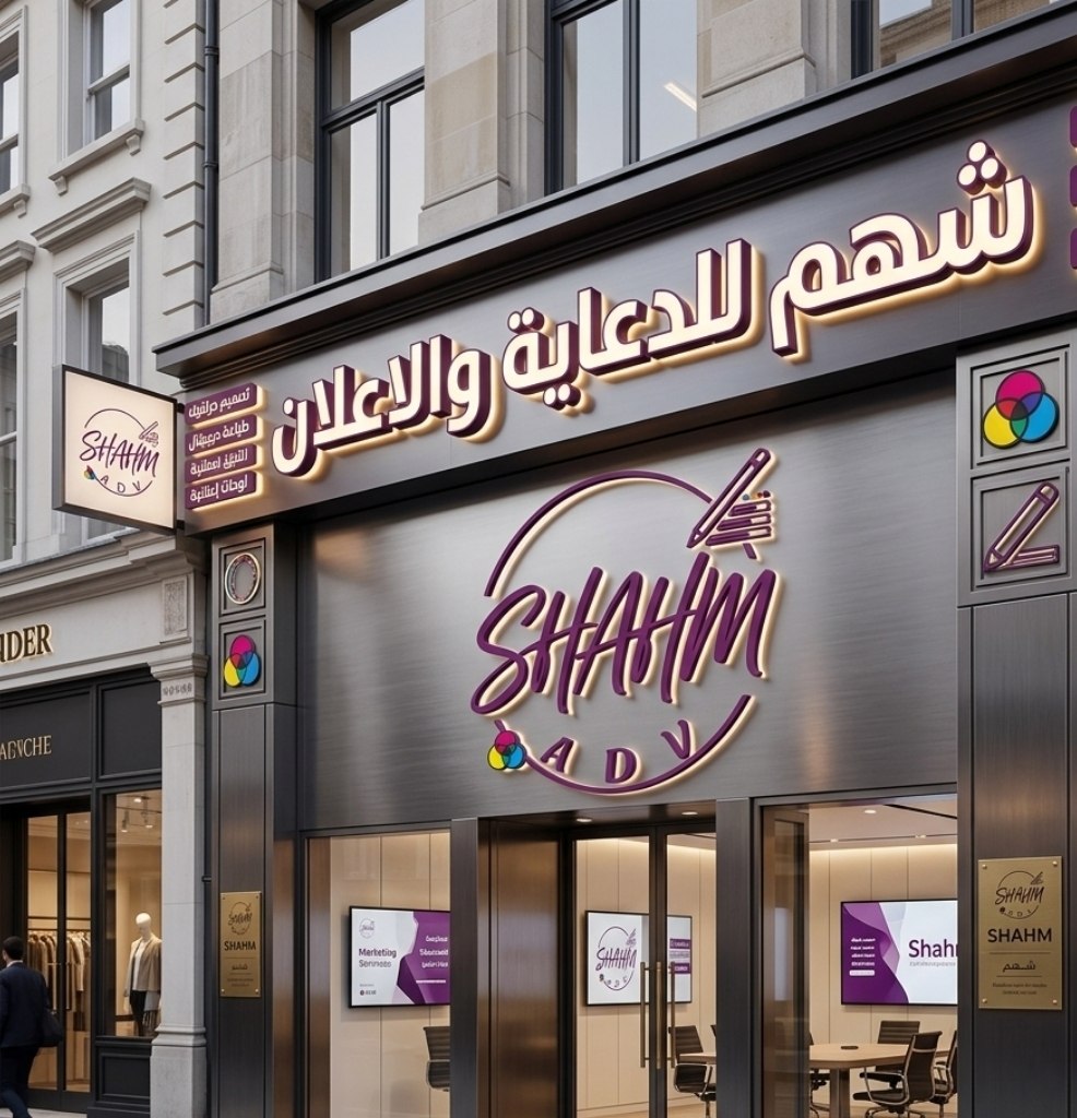 لوحات أحرف مضيئة